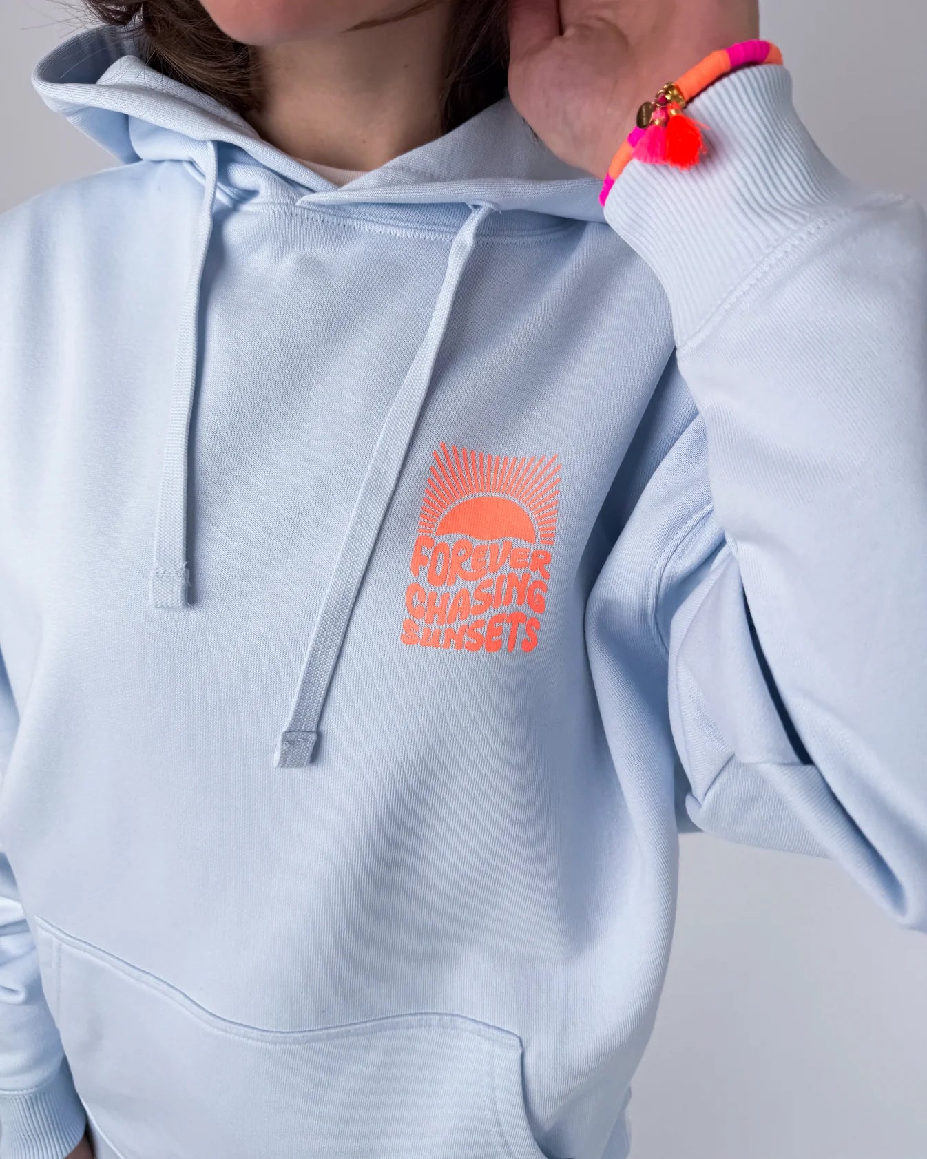Hoodie Kiss my Neon- Chasing Sunsets