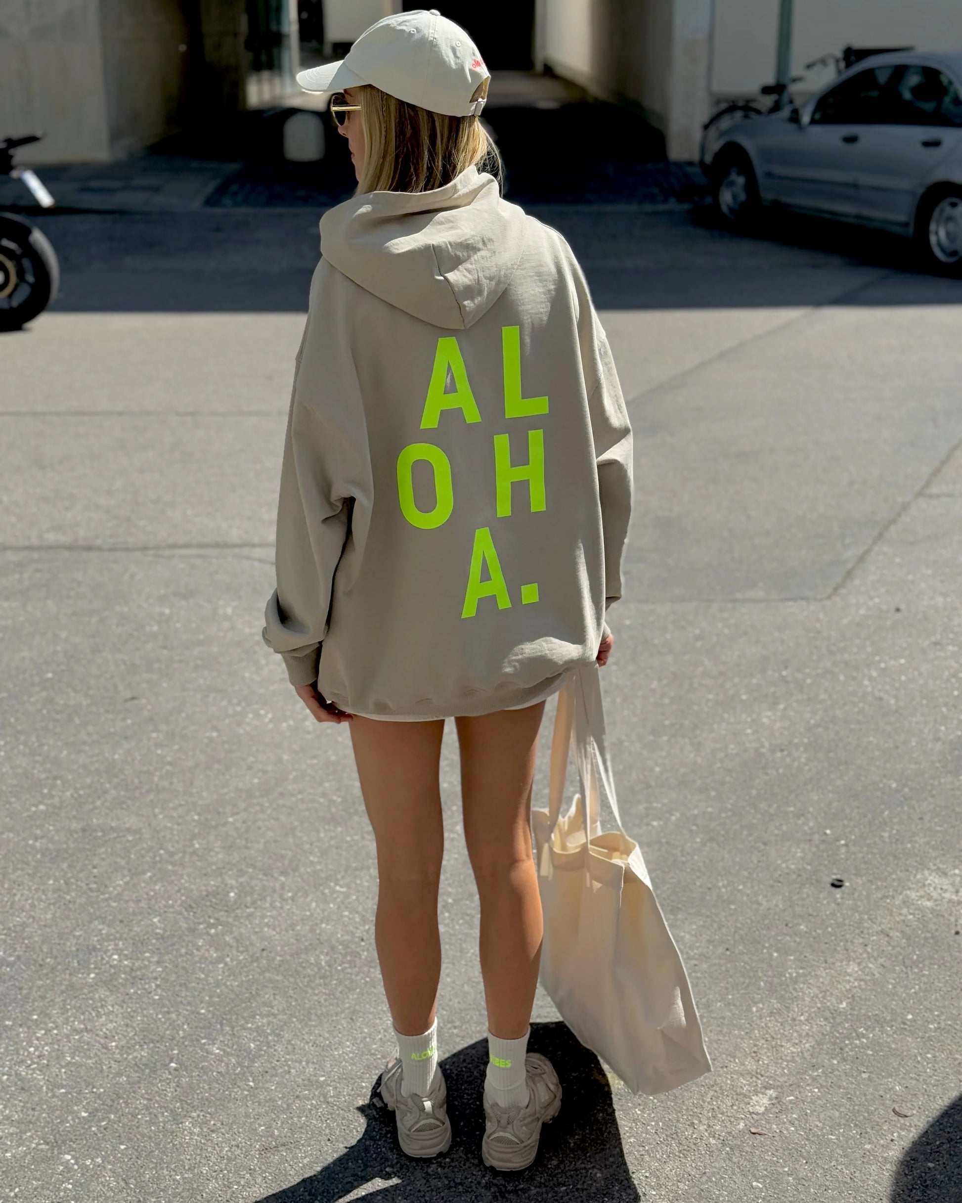 Hoodie Kiss my Neon - Aloha