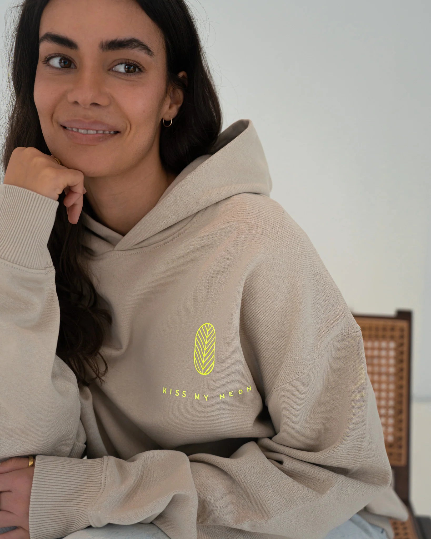 Hoodie Kiss my Neon - Aloha