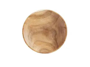 Holzteller Teak - Ø22x2,5 cm
