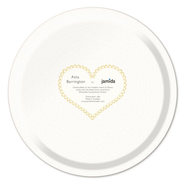Prosecco / Sahne - Tablett Ø 31cm