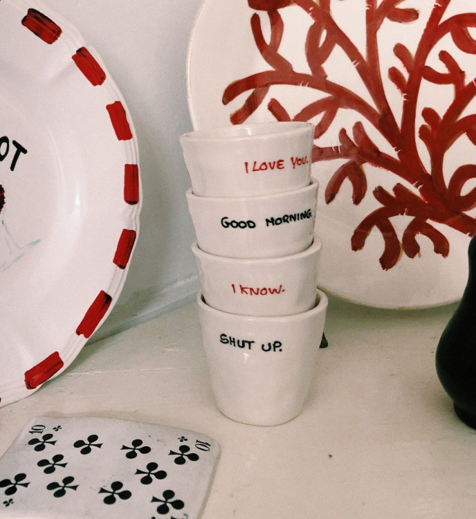 Espresso Cup Good Morning