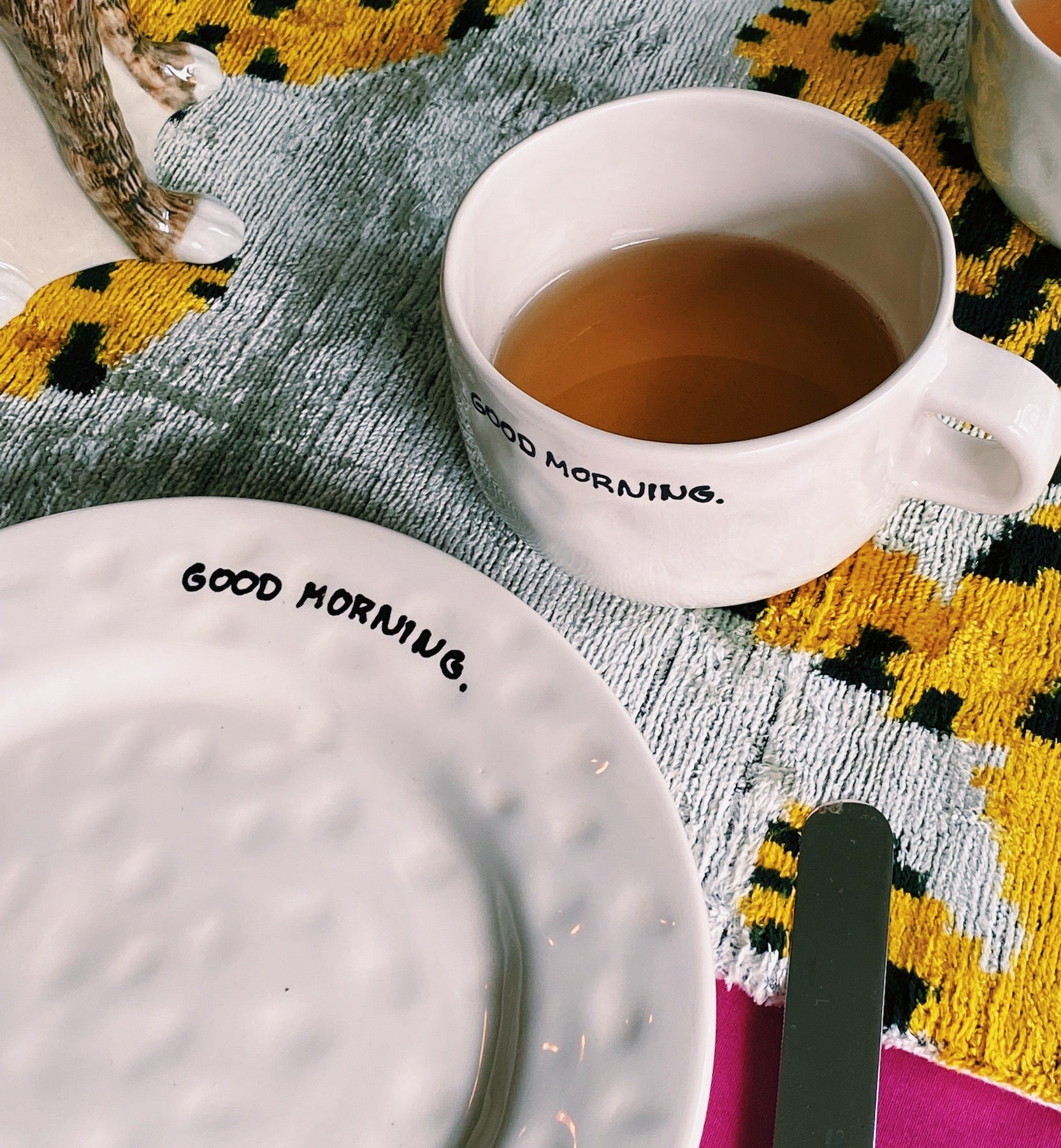 Cappuccino Mug Good Morning