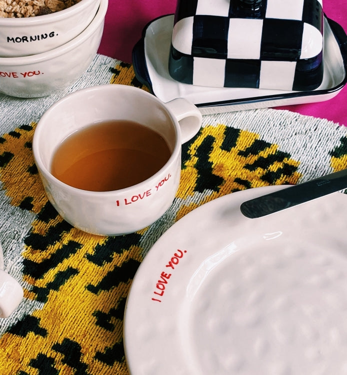 Cappuccino Mug I love you