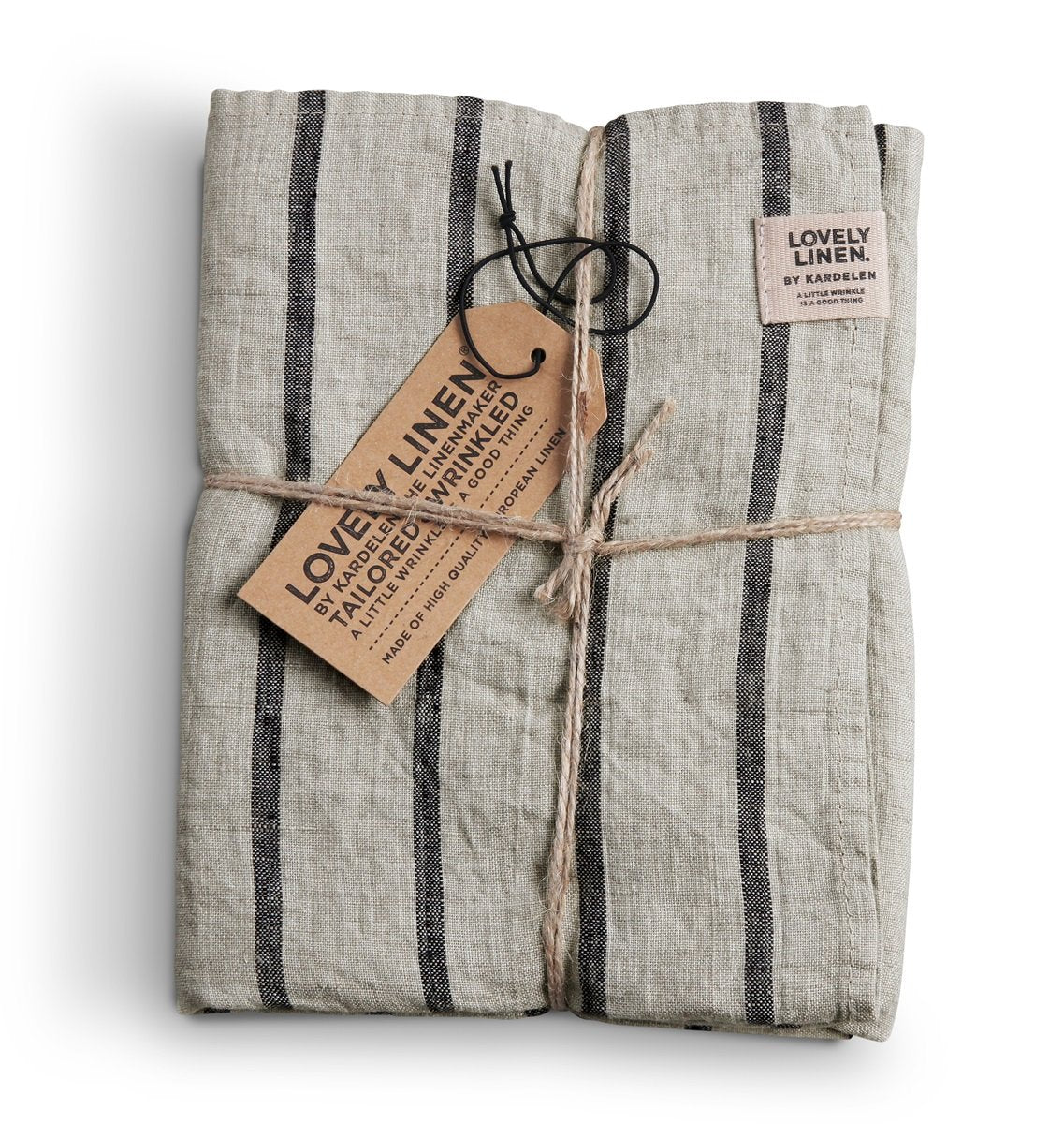 MISTY STRIPE BLACK | 45x70