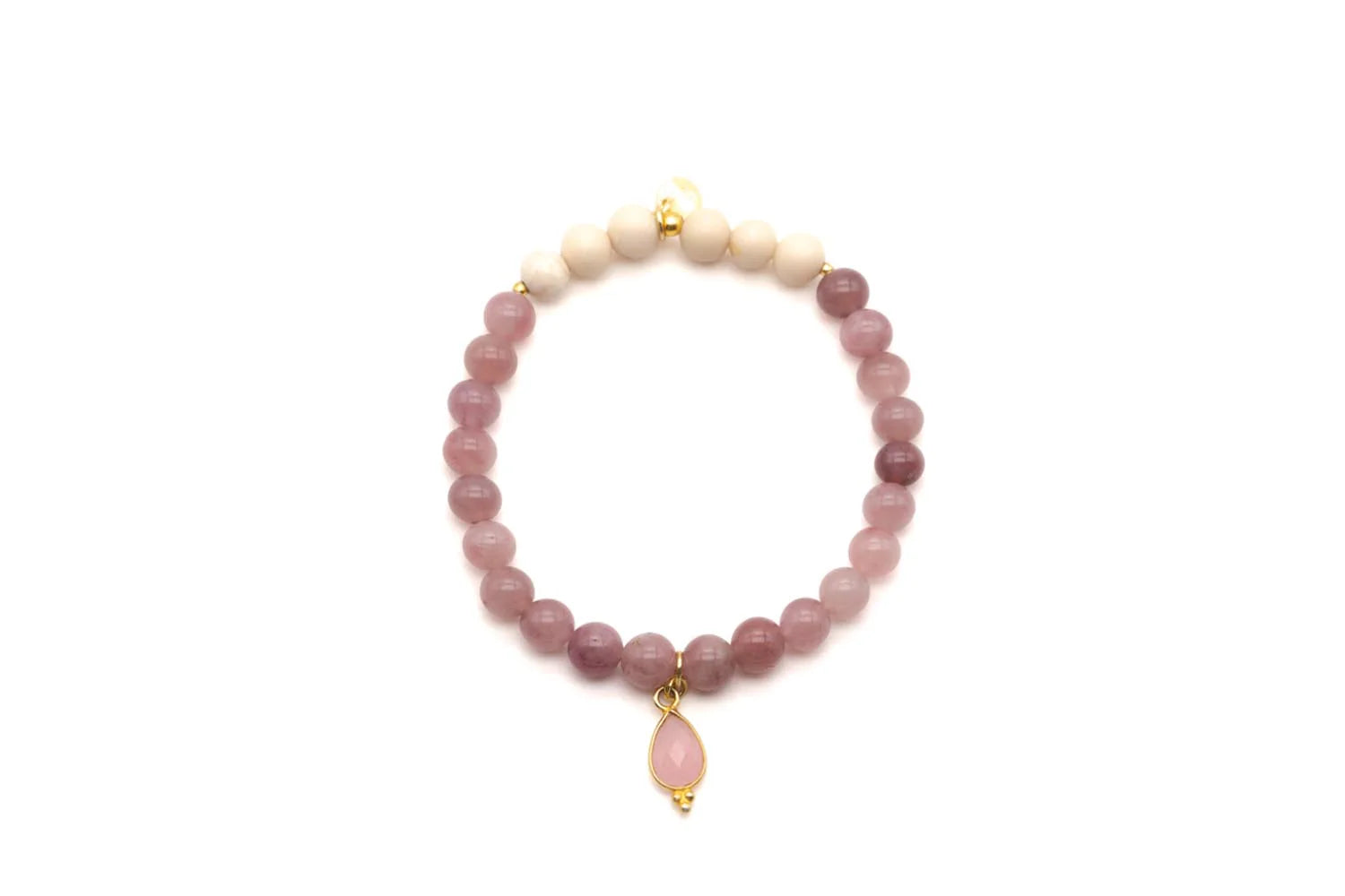 Armband Mala Single little Rose Moon