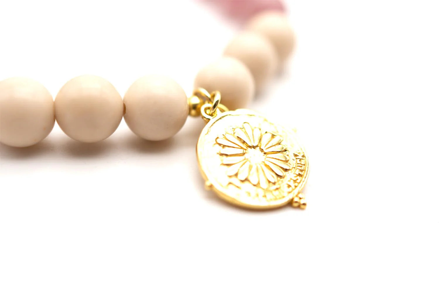 Armband Mala Single Rose Moon