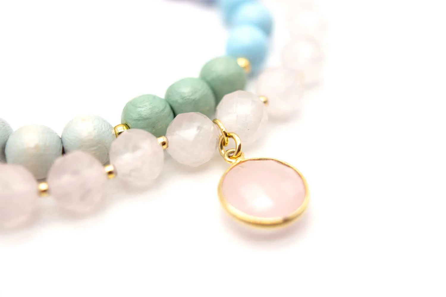Armband - Mala Twin Pastel Shades