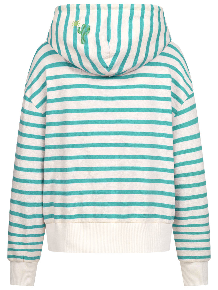 Hoodie Stripes Cactus another brand