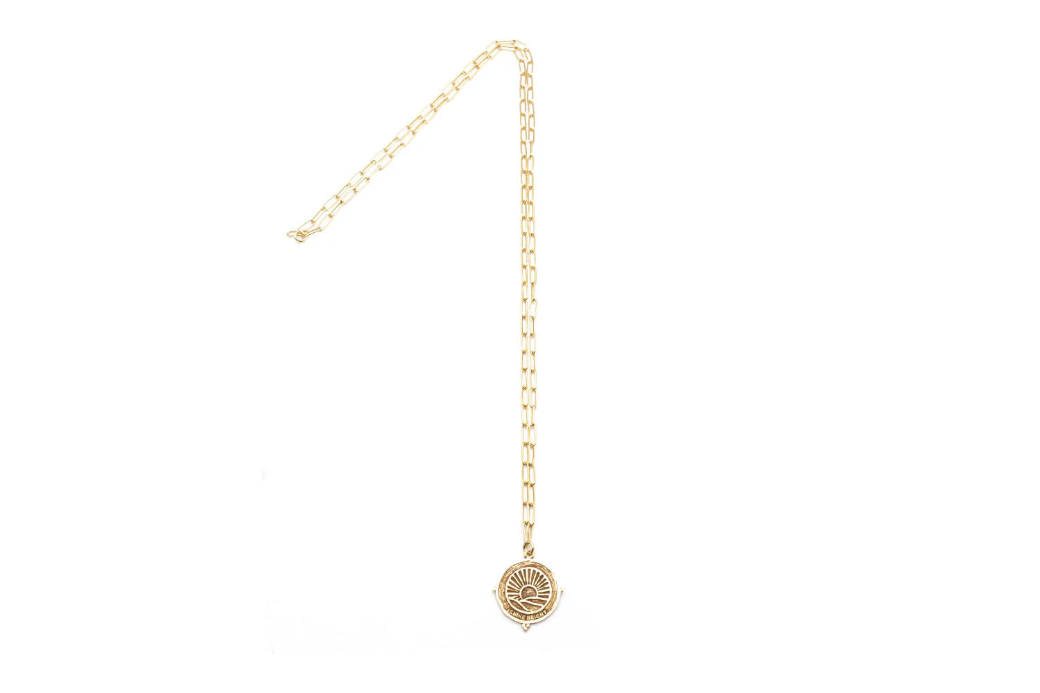 Kette - Paperclip mini Sun