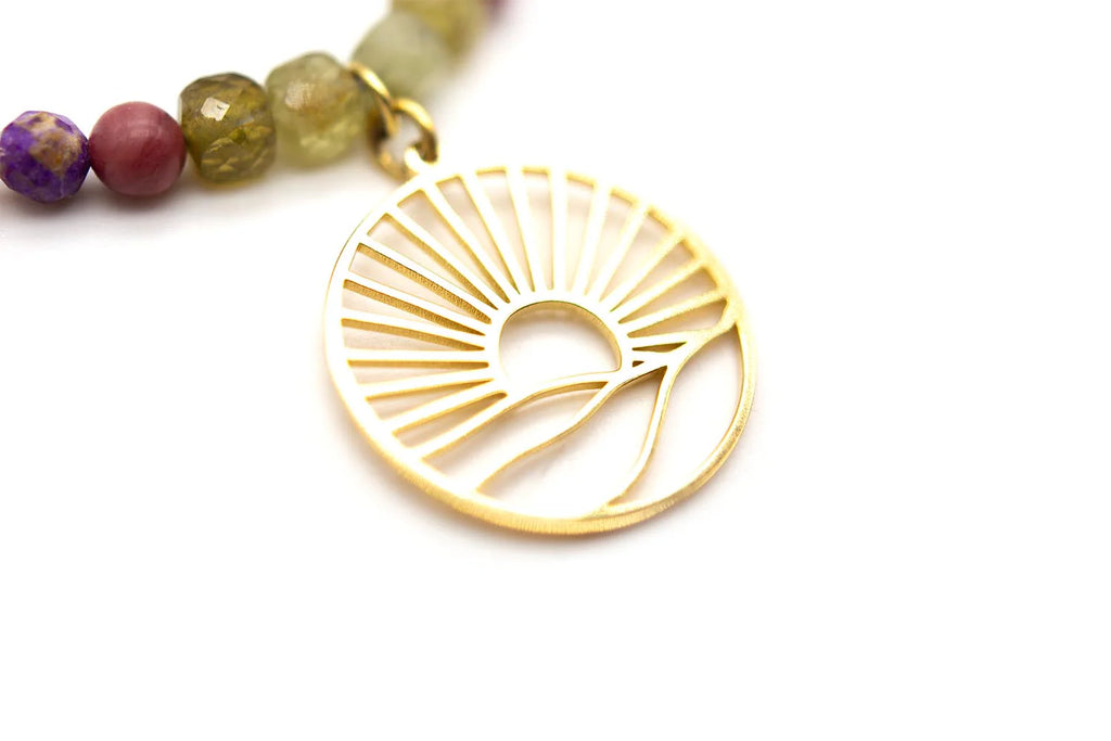 Kette - SP Pink Sun