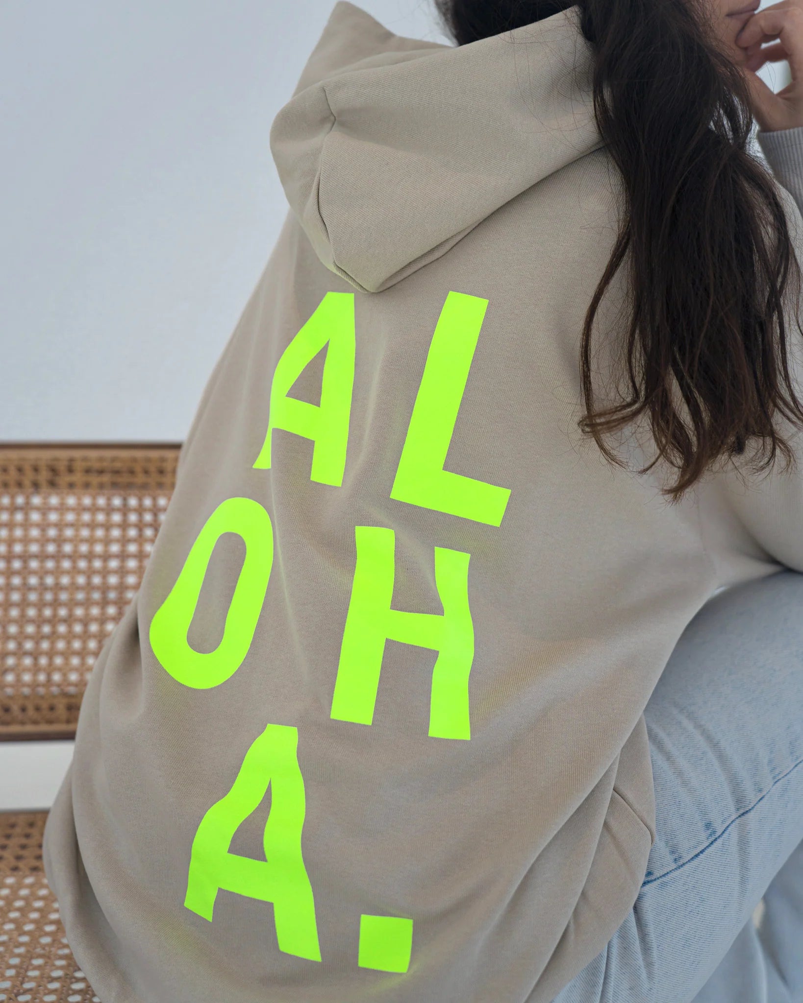 Hoodie Kiss my Neon - Aloha