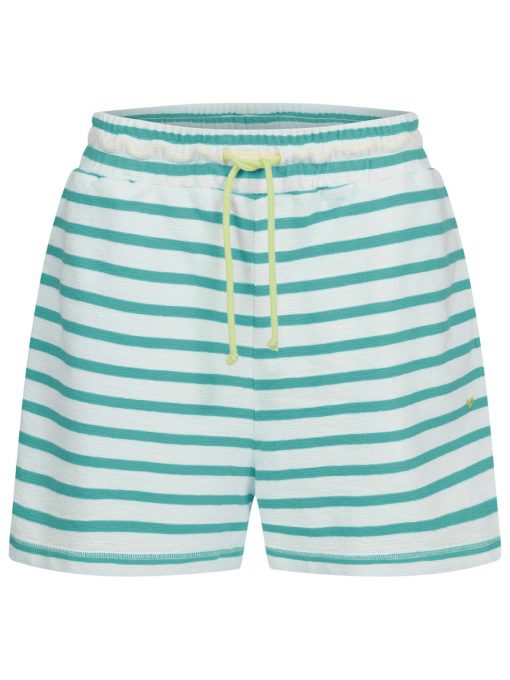 Shorts Streifen grün