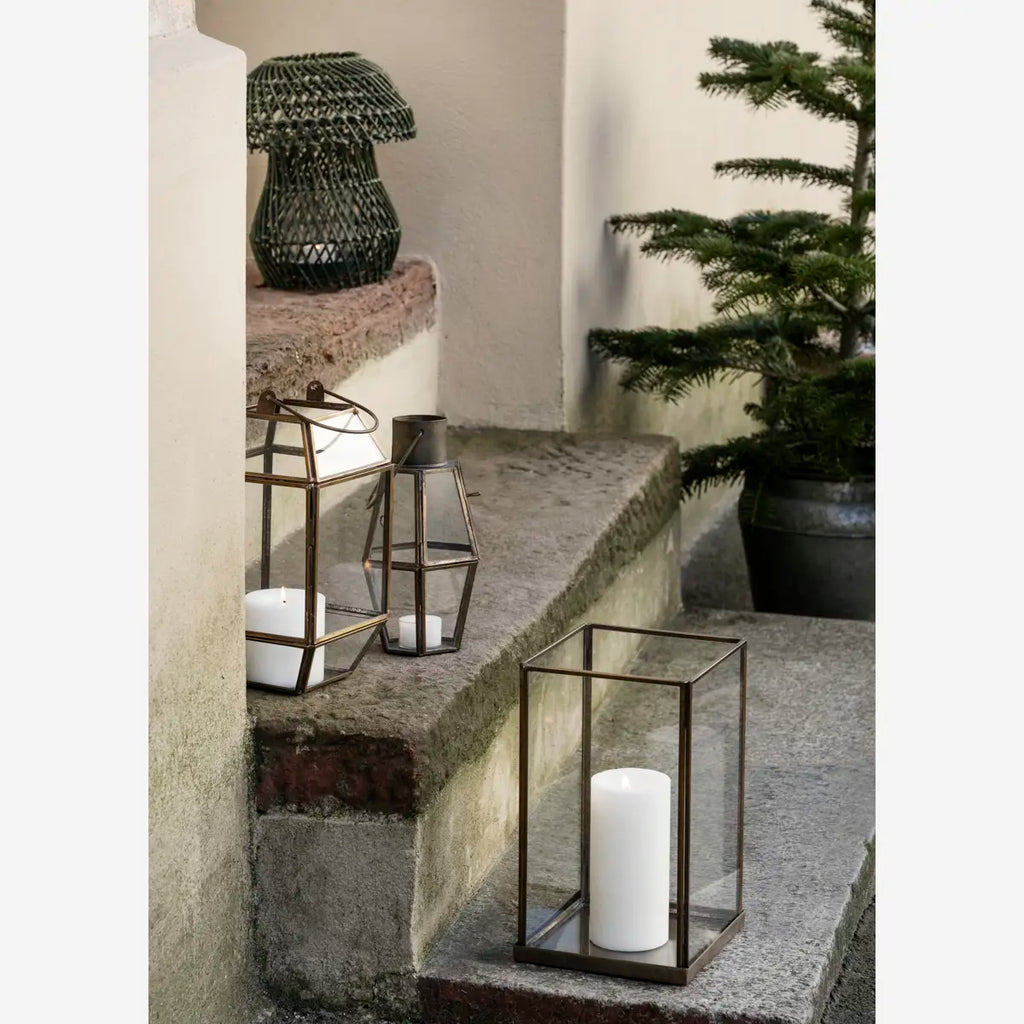 Glas-Windlichter