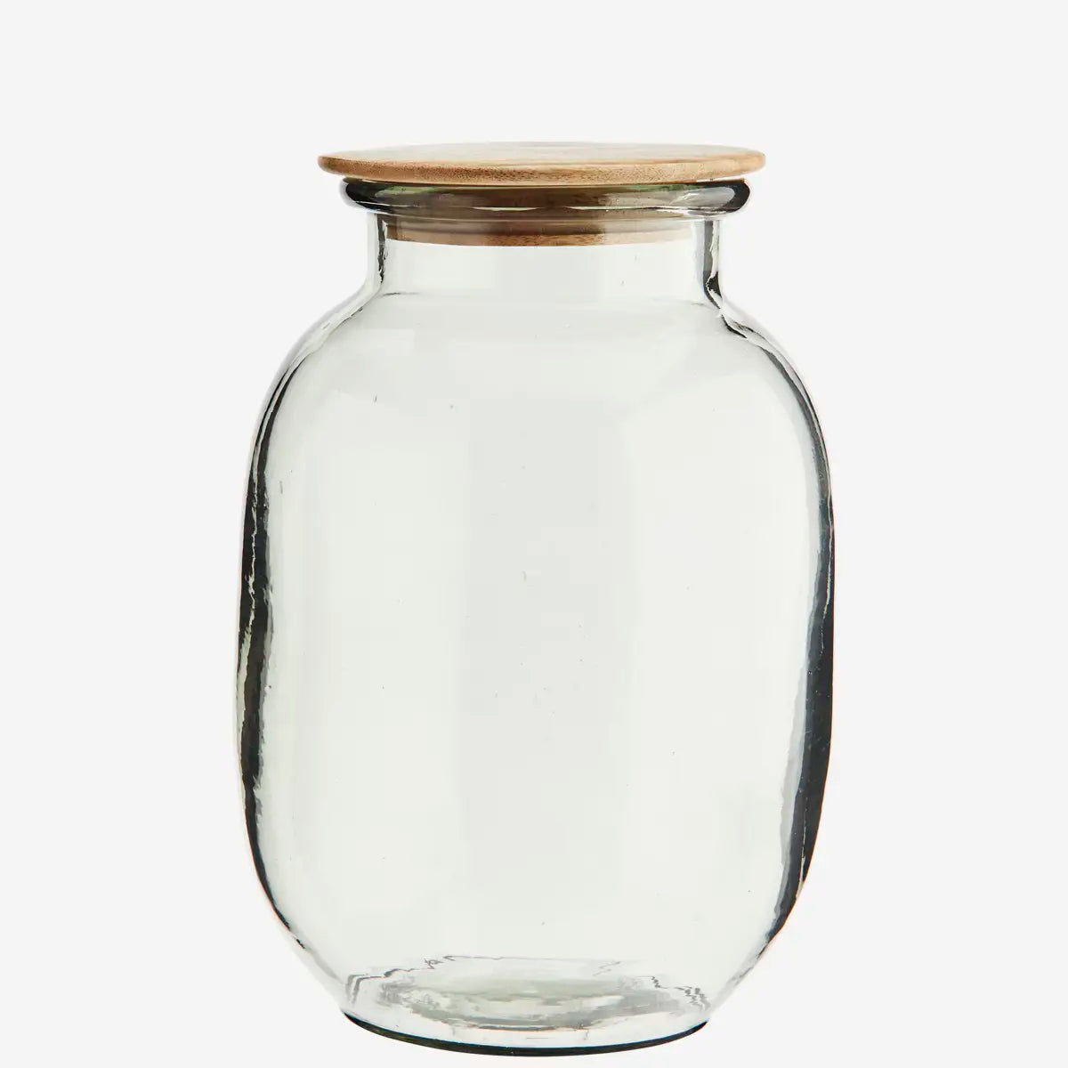 Glasgefäß mit Deckel