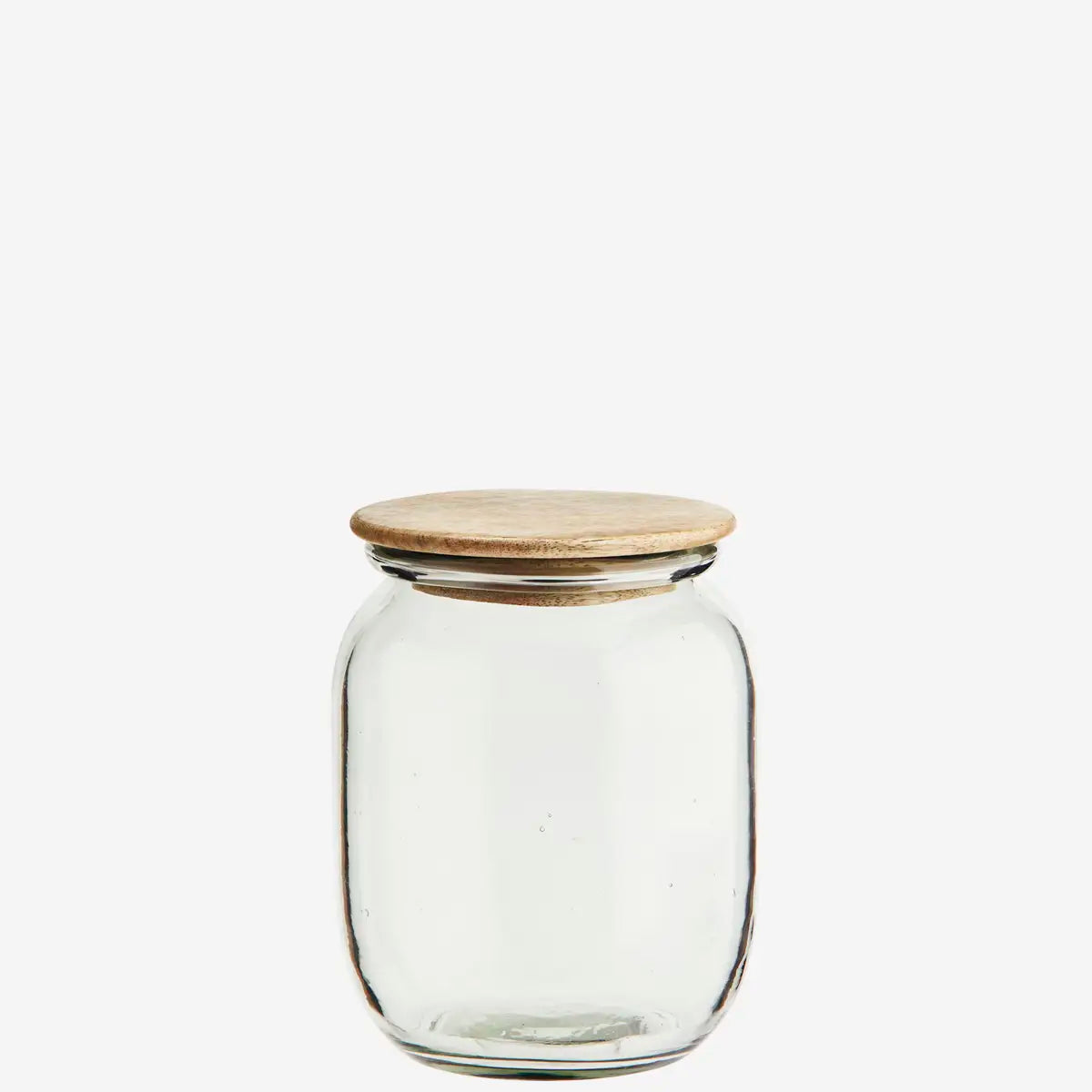 Glasgefäß mit Deckel