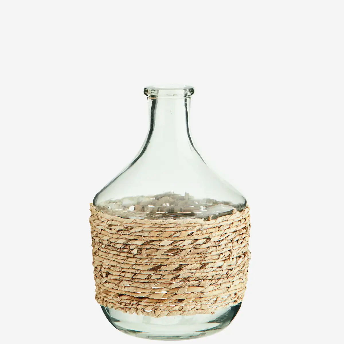 Glass bottle w/ cane