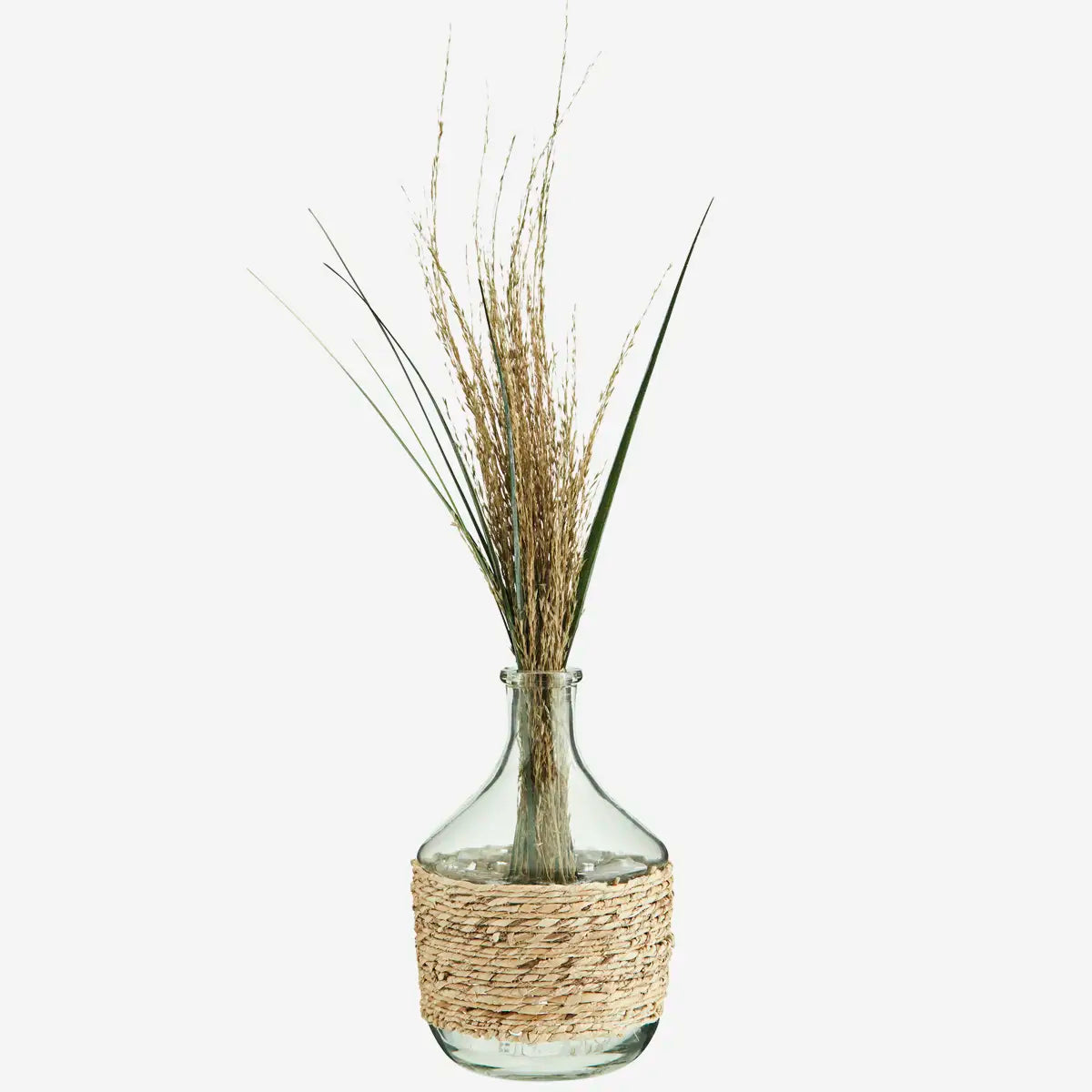 Glass bottle w/ cane
