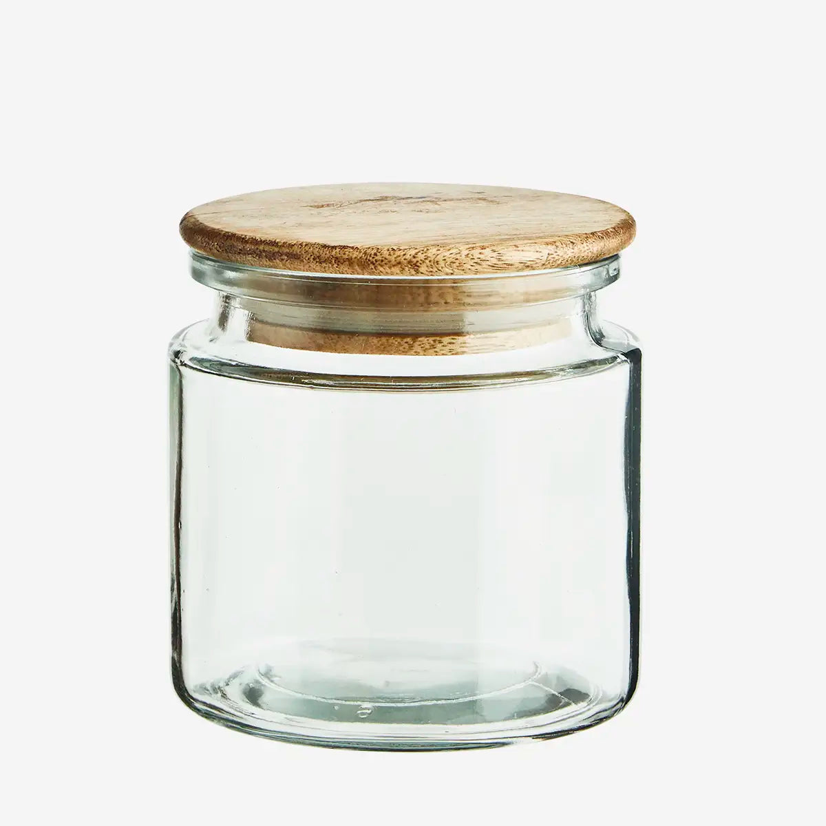 Glasgefäß mit Deckel