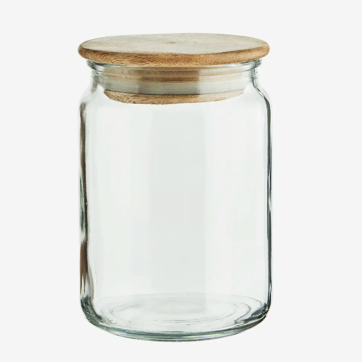 Glasgefäß mit Deckel