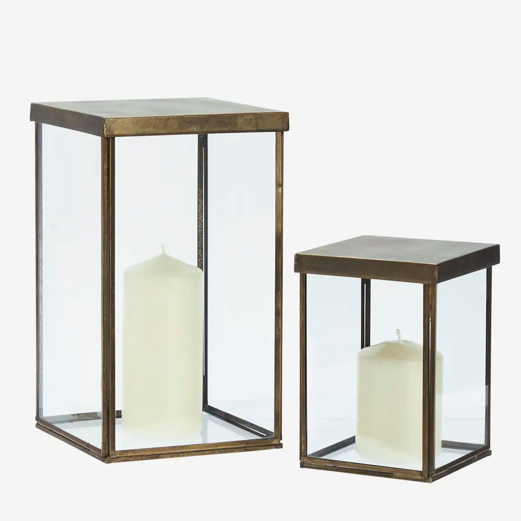 Glas-Windlichter